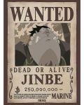 Mini poster GB eye Animation: One Piece - Jinbe Wanted Poster - 1t