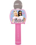 Microfon Lexibook - Barbie MIC240BB, wireless, roz - 1t