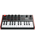 MIDI Controler Akai Professional - MPK Mini Play MK3, negru - 1t