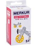 Мини метален конструктор Merkur - bicicletă 52 piese - 1t