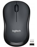 Mouse Logitech - M220 Silent, wireless, negru - 1t