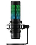 Microfon HyperX - QuadCast S, RGB, negru - 2t