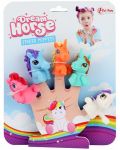 Jucării Toi Toys Mini Finger Figures - Unicorns, 5 bucăți - 1t