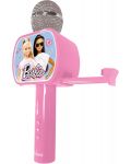 Microfon Lexibook - Barbie MIC240BB, wireless, roz - 2t