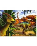Mini puzzle Trefl din 20 de piese mari - Dinozauri, asortiment - 3t