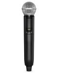 Microfon Shure - GLXD2+/SM58, fără fir, negru - 1t
