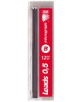 Mini grafit pentru creion automat Ico - 0,5 mm, B - 1t