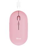 Mouse Trust - Puck, wireless, roz - 1t