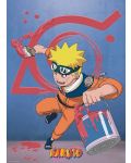 Mini poster ABYstyle Animation: Naruto - Naruto & Konoha Emblem - 1t