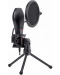 Microfon Redragon - Quasar 2 GM200, stativ si filtru, negru - 2t