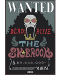 Mini poster GB eye Animation: One Piece - Brook Wanted Poster (Series 2) - 1t