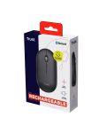 Mouse Trust - Puck, wireless, negru - 5t