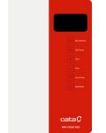 Cuptor cu microunde Cata - MW5120DG, 20L, 700W, alb/roșu - 2t