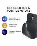 Mouse Logitech - MX Master 3S, optic, wireless, Grafit - 8t
