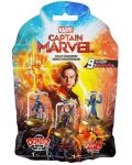 Mini figurina Jaswares: Domez Marvel - Captain Marvel, sortiment - 3t