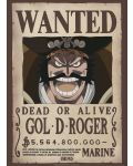 Mini poster GB eye Animation: One Piece - Gol D. Roger Wanted Poster - 1t