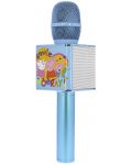 Microfon OTL Technologies - Peppa Pig Karaoke, albastru - 3t