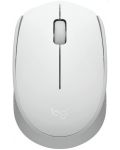 Mouse Logitech - M171, optic, wireless, off white - 1t