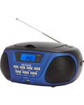 Mini sistem audio  Aiwa - BBTU-300BL, albastru - 4t