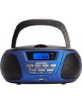 Mini sistem audio  Aiwa - BBTU-300BL, albastru - 1t