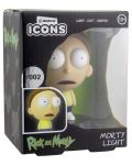 Mini lampa Paladone Rick and Morty - Morty Icon - 4t