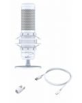 Microfon HyperX - QuadCast S, alb - 7t