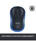 Mouse Logitech - M185, albastru - 10t