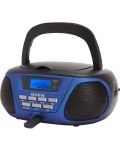 Mini sistem audio  Aiwa - BBTU-300BL, albastru - 3t