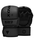MMA mănuși RDX - F6 Kara, mărimea XL, negru - 1t