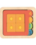 Goki Multilayer Puzzle din lemn - 15 piese - 1t