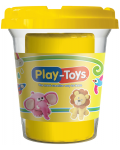 Plastilina Play-Toys - 100 g, sortiment - 3t