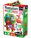 Puzzle educativ Headu Montessori - Primul meu puzzle, In padure - 1t