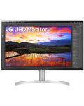 Monitor LG - 32UN650-W, 31.5", UHD, LED IPS, Anti-Glare, negru - 1t