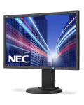 Monitor NEC - MultiSync E223W, 22", WSXGA+, LED, negru - 2t