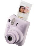 Aparat foto instant Fujifilm - instax mini 12, Lilac Purple - 4t
