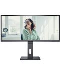 Monitor AOC - CU34P3CV, 34'', UWQHD, VA, curbat, anti-orbire, negru - 2t