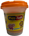 Plastilina Play-Toys - 100 g, sortiment - 5t