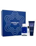 Mont Blanc Explorer Ultra Blue Set - Apă de parfum, 100 și 7.5 ml + Gel de duș, 100 ml - 1t