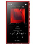 Mp3 player Sony - Walkman NW-A105, 16GB, rosu - 1t