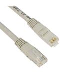 Cablu de rețea VCom - NP611-1m, RJ45/RJ45, 1m, gri - 1t