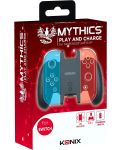 Prehensiune multifuncțională Konix - Mythics Play & Charge Grip (Nintendo Switch) - 6t