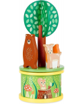 Orange Tree Toys Carusel muzical - Animale din pădure - 3t