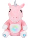 Jucărie muzicală din pluș cu funcție de lampă de veghe Chipolino - Unicorn - 1t