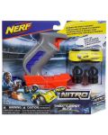 Set Hasbro Nerf - Lansator Nitro si masinuta - 1t