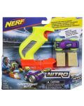 Set Hasbro Nerf - Lansator Nitro si masinuta - 3t