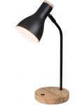 Lampa de masă Rabalux - Ferb 74002, E 14, 1 x 25 W, negru mat - 2t