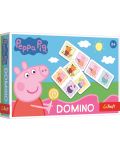 Joc de societate Domino mini: Peppa Pig - Pentu copii - 1t
