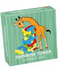 Joc de societate Trendy Rainbow Tower -  pentru copii - 1t