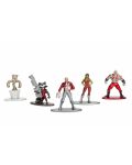 Set figurine Nano Metalfigs: Marvel - Guardians of the Galaxy, 5 bucati - 2t