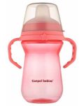 Cană antiderapantă Canpol - 250 ml, roz - 1t